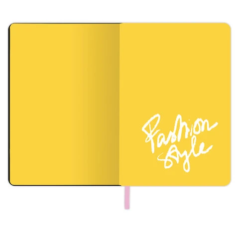 Блокнот А5 (143x210 мм), BRAUBERG VISTA "Fashion Style", под кожу,