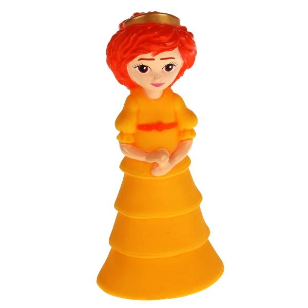 Игрушка для ванны, Царевны Варвара, 10см в сетке КАПИТОШКА