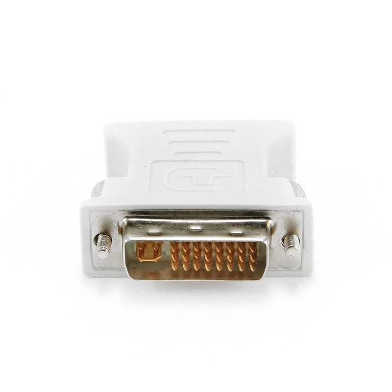 Переходник DVI - VGA, 29M/15F, Cablexpert, белый, A-DVI-VGA