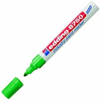 Маркер спец. EDDING 8750 2-4 мм зелен. круглый лаковый (87767) №8750004 Маркер спец. EDDING 8750 2-4 мм зелен. круглый лаковый (87767) №8750004