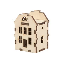 "Mr. Carving" ВД-564 Домик "Амстердам" фанера 4 х 4 х 6 см