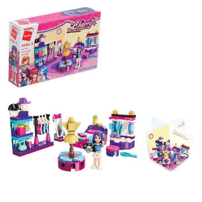 Конструктор «Девчонки», 4 вида МИКС 4527788