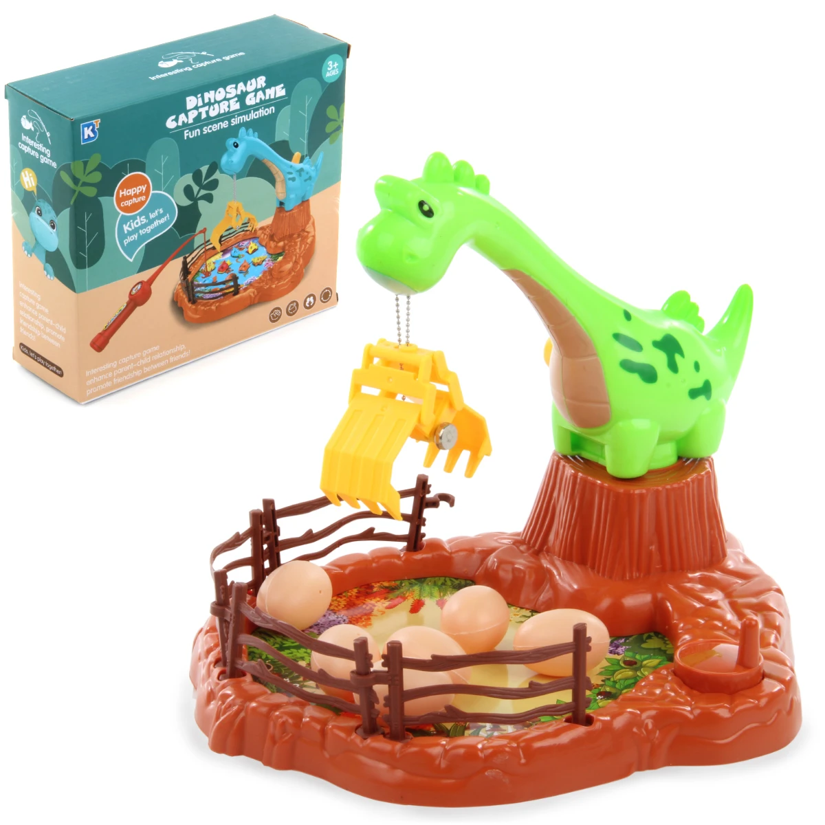 Рыбалка с динозавром, 22,5х7,5х20, коробка