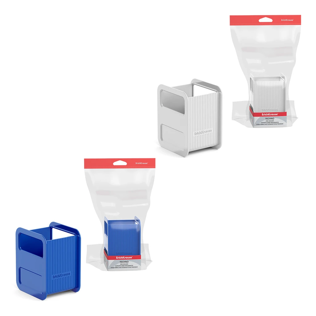 Подставка настольная пластиковая ErichKrause® Techno, Classic, ассорти из 2