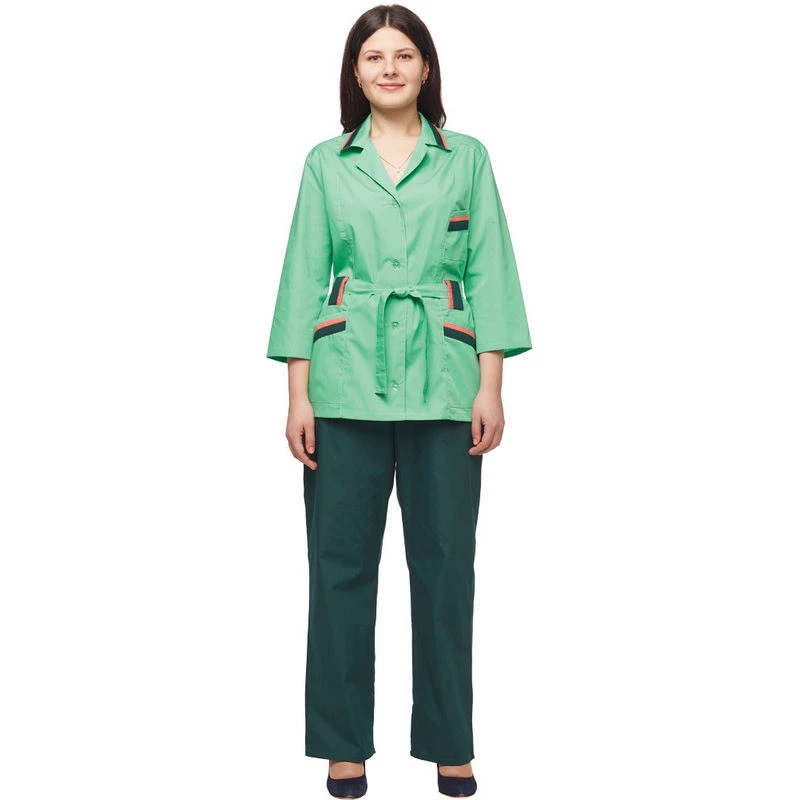 Спец.халат Костюм жен. Дарина/у04-КБР,цв.салатов/зел(р.56-58)р.158-16 972100