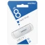 Память Smart Buy "Scout" 8GB, USB 2.0 Flash Drive, белый