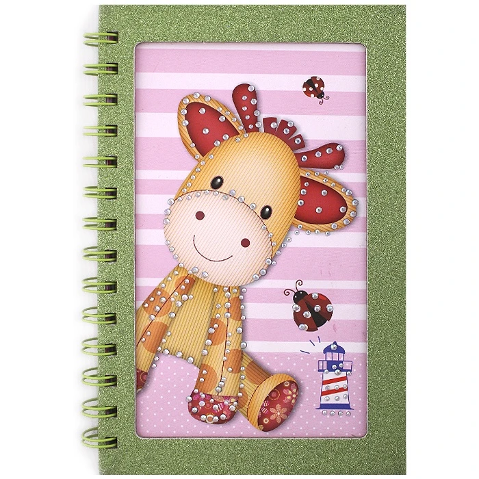 Блокнот 12*18,5см 60л "Darvish" на спирали с рисунком Блокнот 12*18,5см 60л "Darvish" на спирали с рисунком