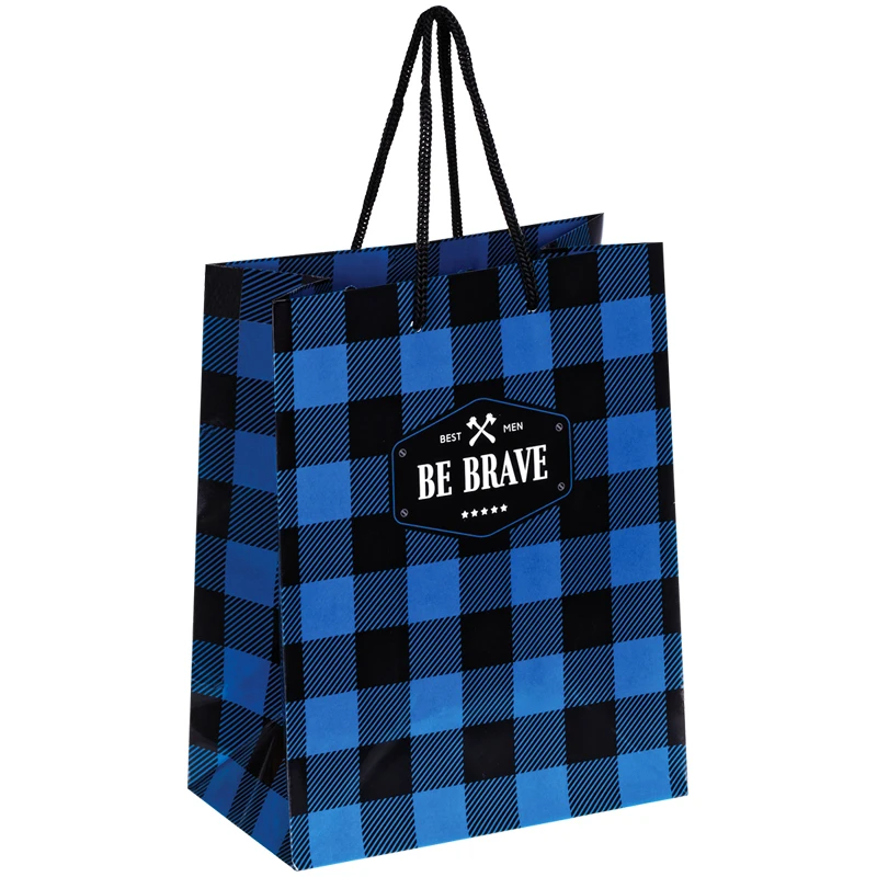 Пакет подарочный 26*32*12см ArtSpace "Be brave", ламинированный Пакет подарочный 26*32*12см ArtSpace "Be brave", ламинированный