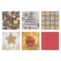 "Love2art" салфетки бумажные АССОРТИ 3х слойные SDD 33 x 33 12 шт.