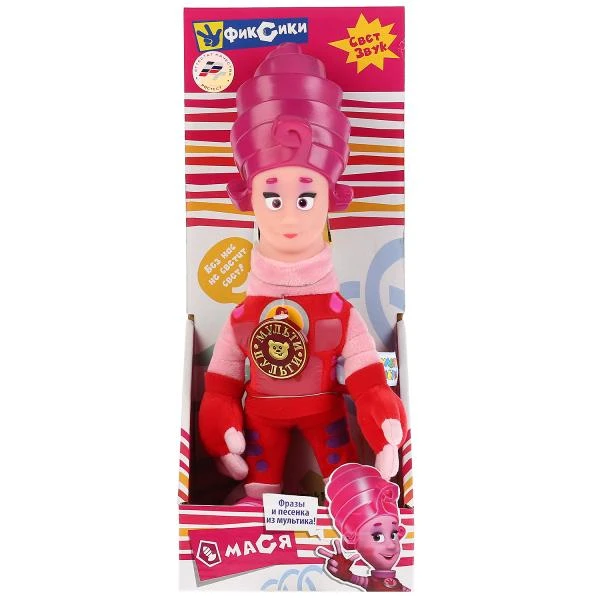 Игрушка мягкая ФИКСИКИ мася 29 см, муз чип, в кор. МУЛЬТИ-ПУЛЬТИ