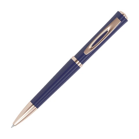 Ручка подарочная шариковая GALANT "Speer", корпус темно-синий, детали