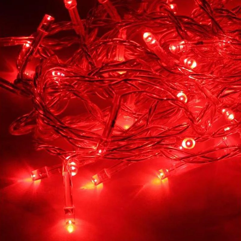 Гирлянда светодиодная 50 LED шнур 6,5 метра 8 режимов KOC_GIR50LED_R