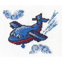 Набор для вышивания 8-057 "Веселый самолетик"