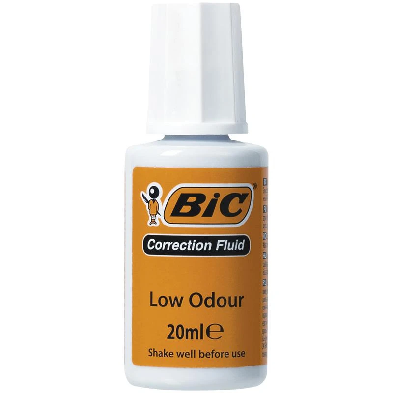 Корректирующая жидкость 20мл, водная, с кистью: 919373 штр.:  3086123343870