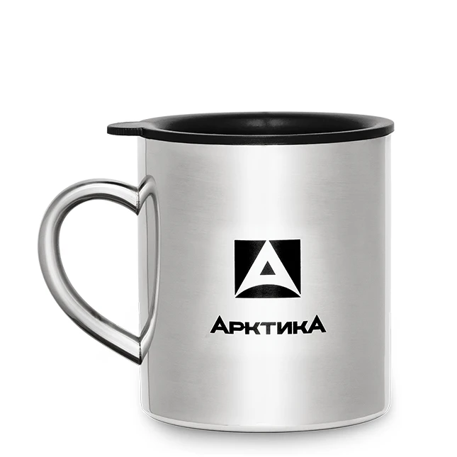 Термокружка Арктика (0,45 литра) полированная, стальная