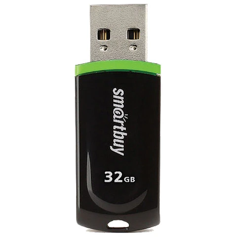 Флэш-диск 32 GB, SMARTBUY Paean, USB 2.0, черный, SB32GBPN-K Флэш-диск 32 GB, SMARTBUY Paean, USB 2.0, черный, SB32GBPN-K