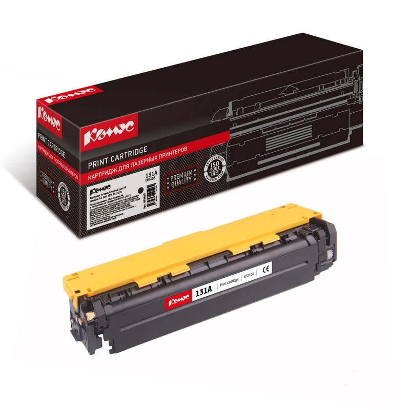 Картридж лазерный Комус 131A CF210A чер. для HP LJ M276n/M276nw Картридж лазерный Комус 131A CF210A чер. для HP LJ M276n/M276nw