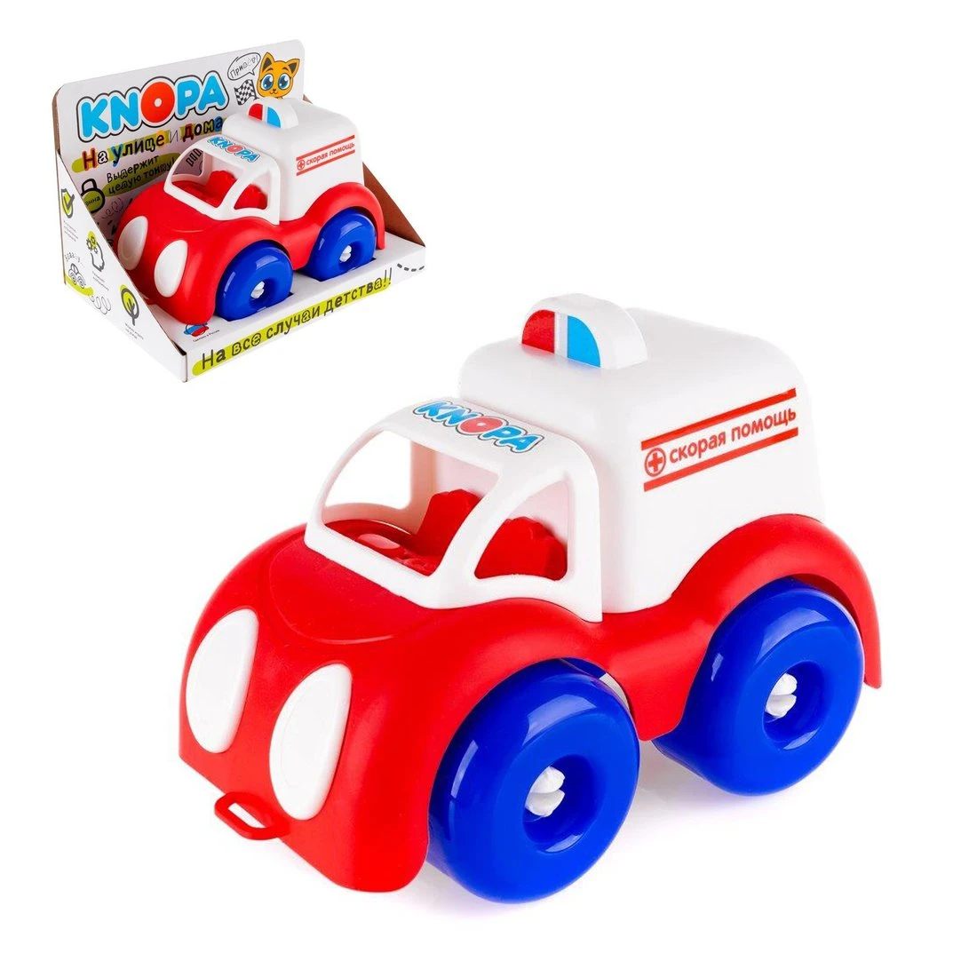 Машинка Скорая помощь 22 см Машинка Скорая помощь 22 см