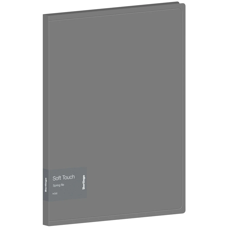 Папка с пружинным скоросшивателем Berlingo "Soft Touch", 17мм, 700мкм, Папка с пружинным скоросшивателем Berlingo "Soft Touch", 17мм, 700мкм,