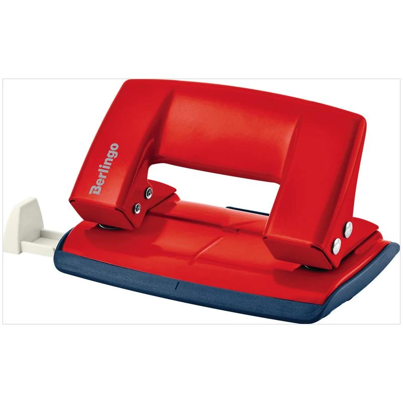 Дырокол Berlingo "Power TX" 10л., металлический, с линейкой, красный Дырокол Berlingo "Power TX" 10л., металлический, с линейкой, красный