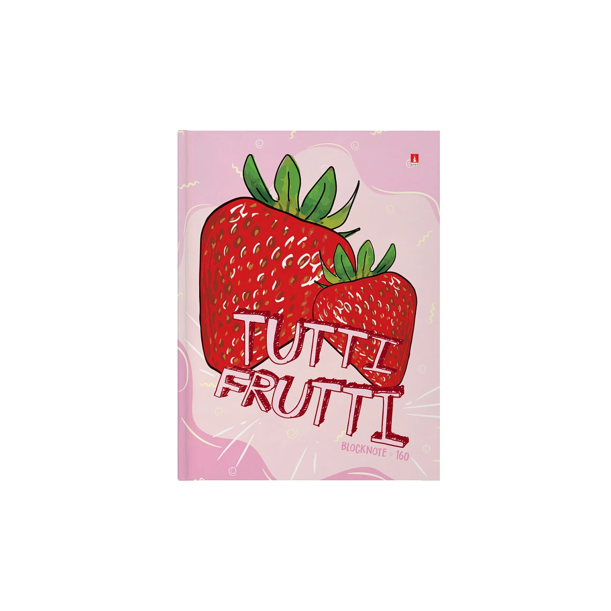 БЛОКНОТ-ПРЕСТИЖ А6, 160 ЛИСТОВ, "TUTTI FRUITI"