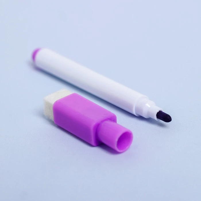 Маркер цветной на водной основе, с магнитом, набор 6 шт. Маркер цветной на водной основе, с магнитом, набор 6 шт.