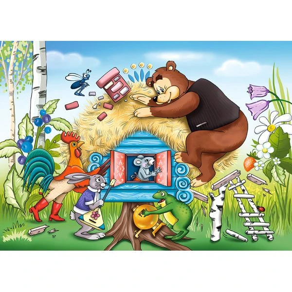 Пазлы B-PU-B2L-26343 Терем-теремок, 260 деталей MIDI