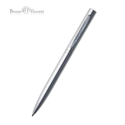 Ручка подарочная шариковая BRUNO VISCONTI "Firenze", корпус серебро, 1
