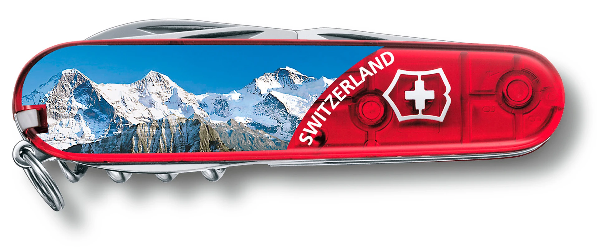 Нож перочинный Victorinox Climber Jungfrau (1.3703.TE3) 91мм 14функц. красный
