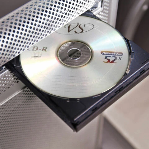 Диски CD-R VS 700 Mb 52x Bulk (термоусадка без шпиля), КОМПЛЕКТ 50 шт.,