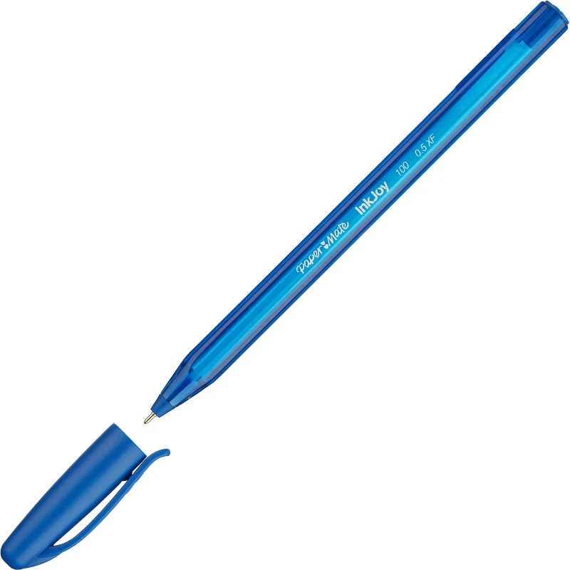 Ручка шариковая PAPER MATE InkJoy трегхранный корпус синий ст., 0,5мм. штр. 