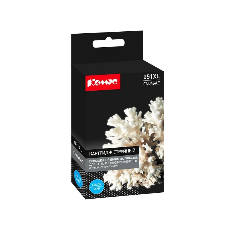 Картридж струйный Комус 951XL CN046AE гол. пов.емк. для HP Pro 8600 Картридж струйный Комус 951XL CN046AE гол. пов.емк. для HP Pro 8600