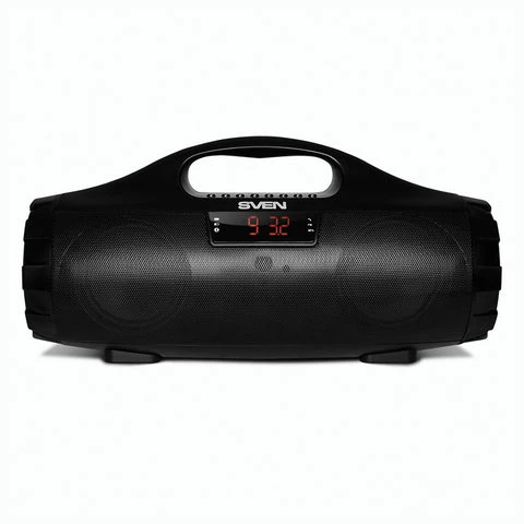 Колонка портативная SVEN PS-460, 2.0, 18 Вт, Bluetooth, FM-тюнер, USB, microUSB,
