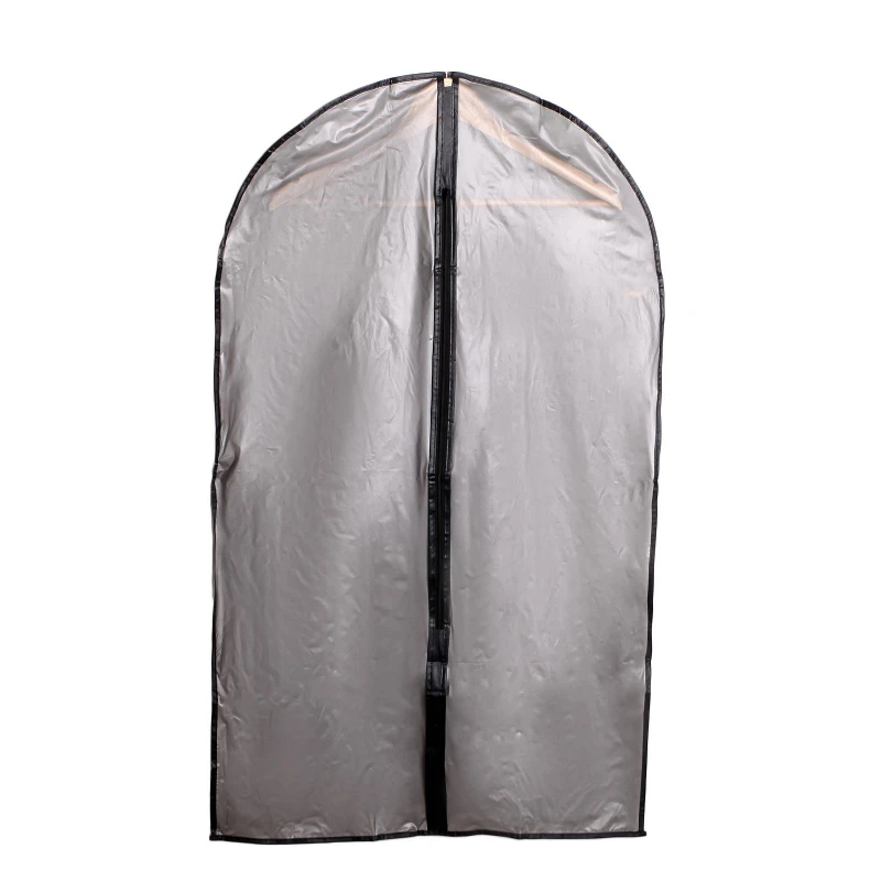 Чехол для одежды 60x102 см, плотный ПВХ, цвет серый, 565763