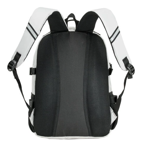 Рюкзак HEIKKI TRILL (ХЕЙКИ) универсальный, 3 отделения, серый с черными