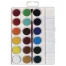 Краски акварельные JOVI (Испания), 18 цветов, с кистью, пластиковая коробка,