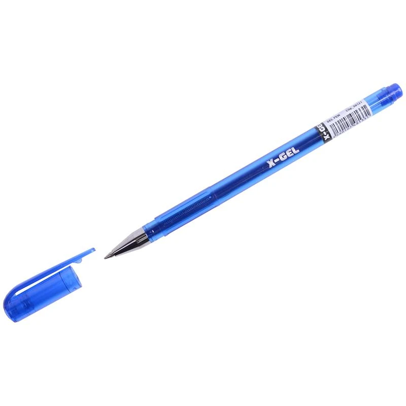 Ручка гелевая "X-Gel" синяя, 0,5мм CGp_50121