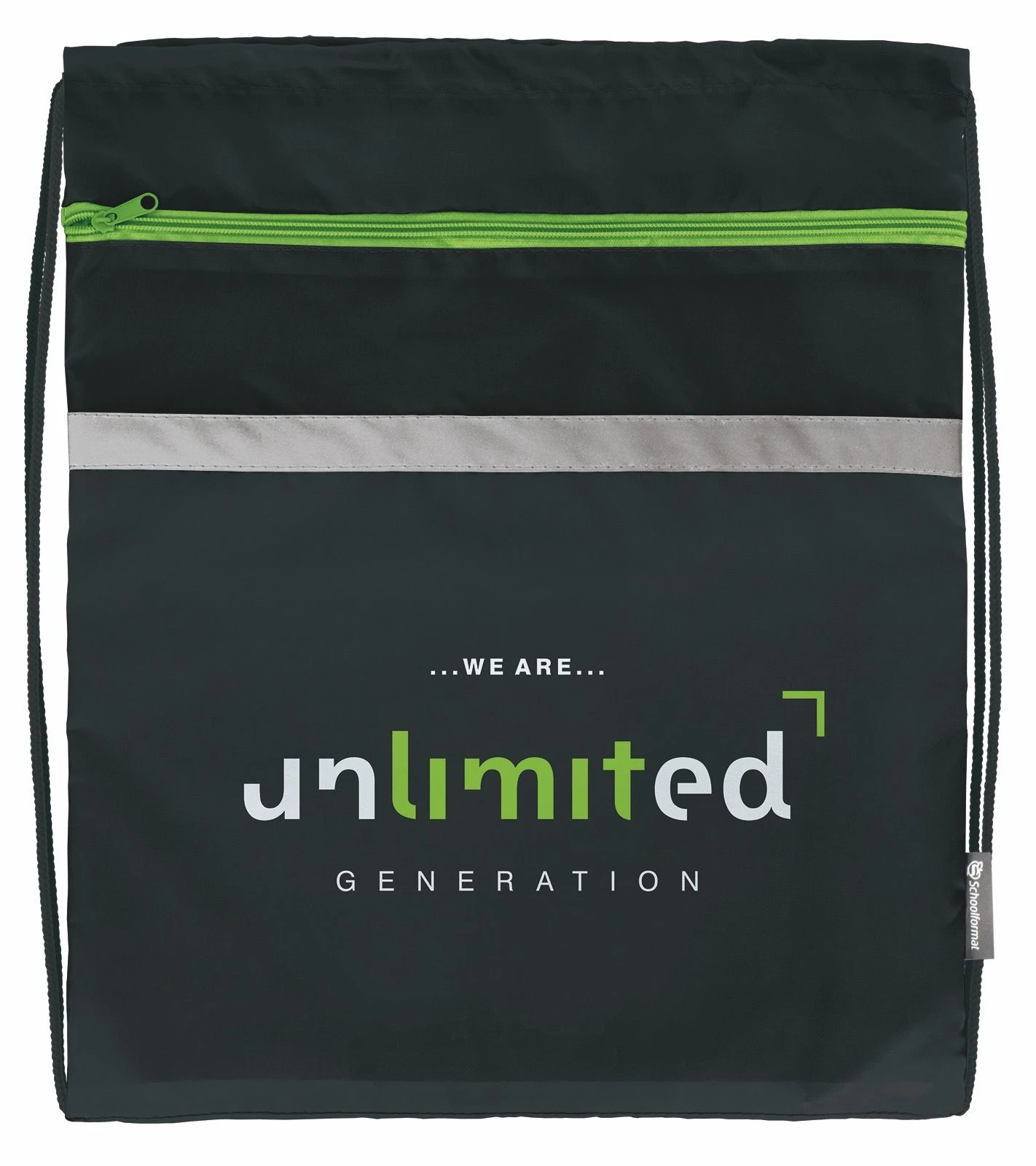 Мешок для обуви Schoolformat NO LIMIT 42х34 см универс. с карманом Мешок для обуви Schoolformat NO LIMIT 42х34 см универс. с карманом