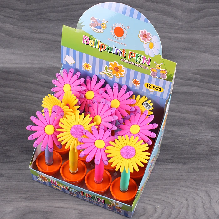 Ручка шариковая синяя"Цветок в горшке" Ручка шариковая синяя"Цветок в горшке"