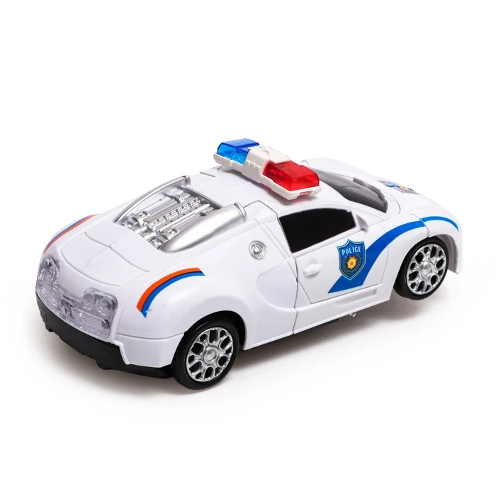 Робот радиоуправляемый «Полицейский», трансформируется, световые и звуковые