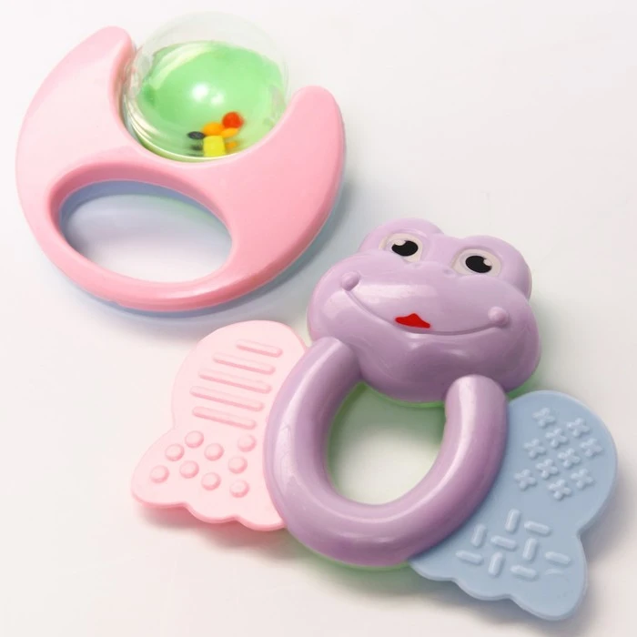 Набор погремушек «Нежность 3», 4шт, цвет МИКС Набор погремушек «Нежность 3», 4шт, цвет МИКС