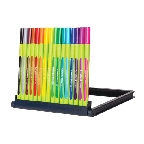 Набор капиллярных ручек (линеров) SCHNEIDER 16 шт., АССОРТИ,