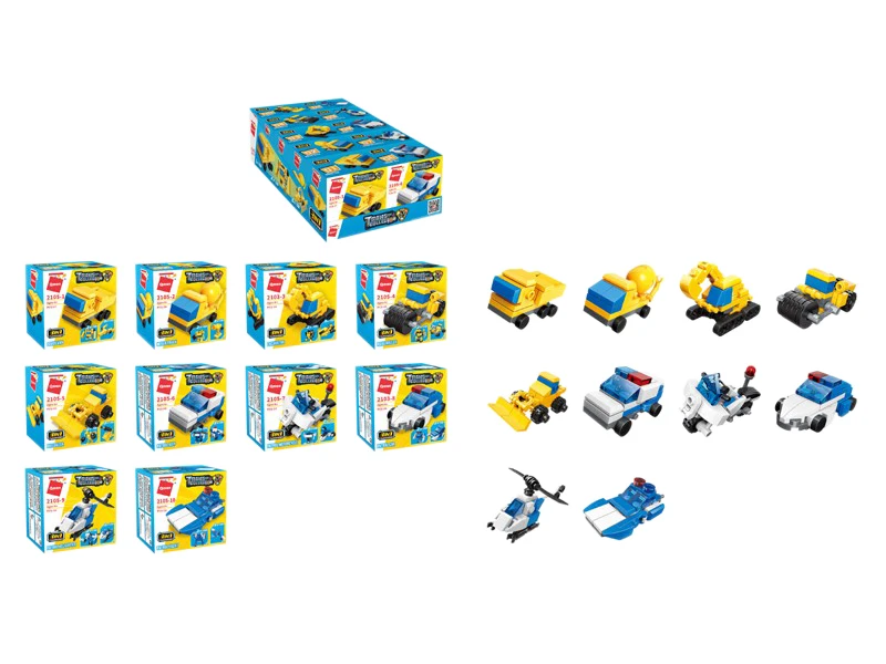 Конструктор "Военная и полицейская техника" в ассортименте Конструктор "Военная и полицейская техника" в ассортименте