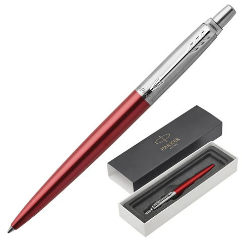 Ручка шариковая PARKER "Jotter Core Kensington Red CT", корпус Ручка шариковая PARKER "Jotter Core Kensington Red CT", корпус