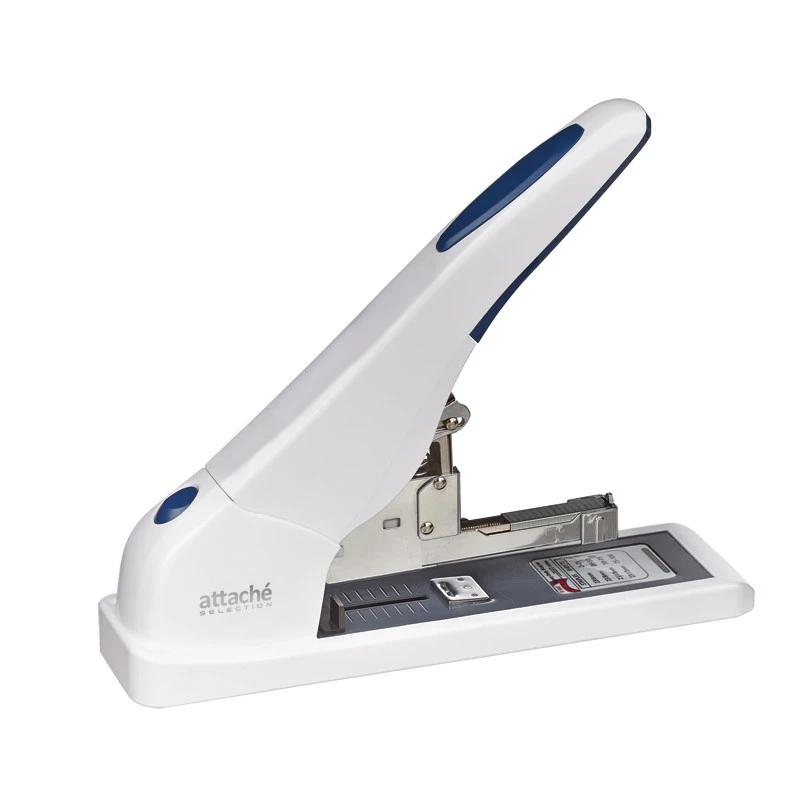 Степлер Attache Selection до 100 листов особо мощный, белый штр.  4893055015619