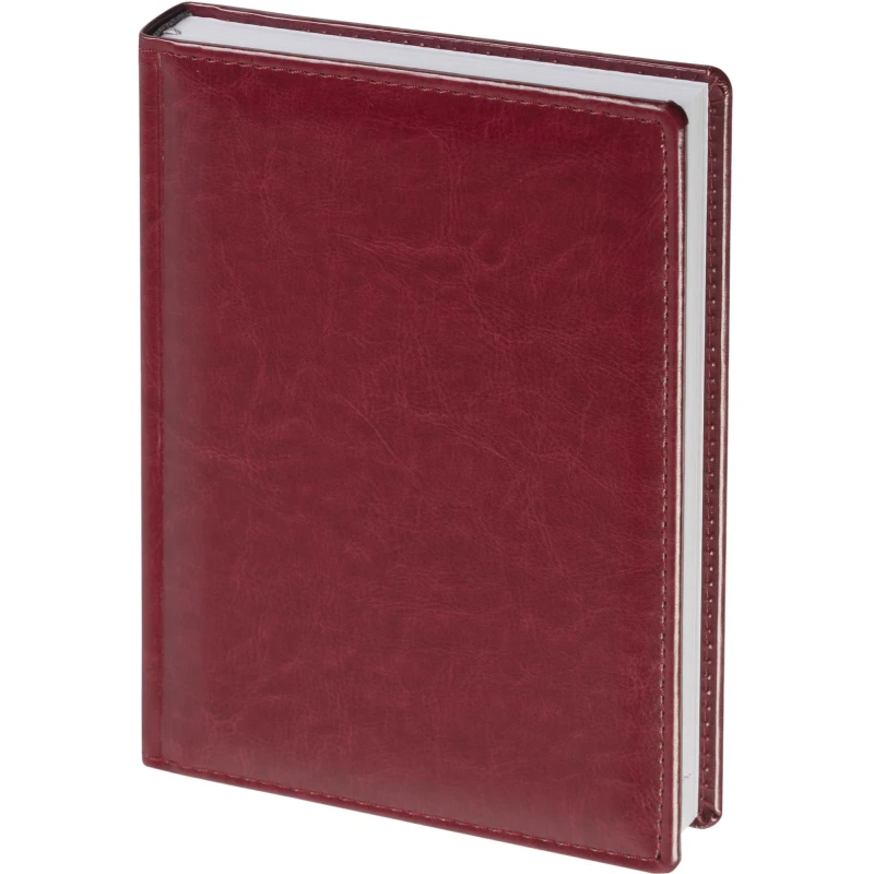 Ежедневник датированный 2023, бордовый, А5, 148x218, 352стр, Agenda