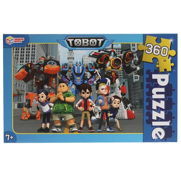 ТОБОТЫ. Пазлы классические в коробке. Пазл 360 деталей. Умные игры ТОБОТЫ. Пазлы классические в коробке. Пазл 360 деталей. Умные игры