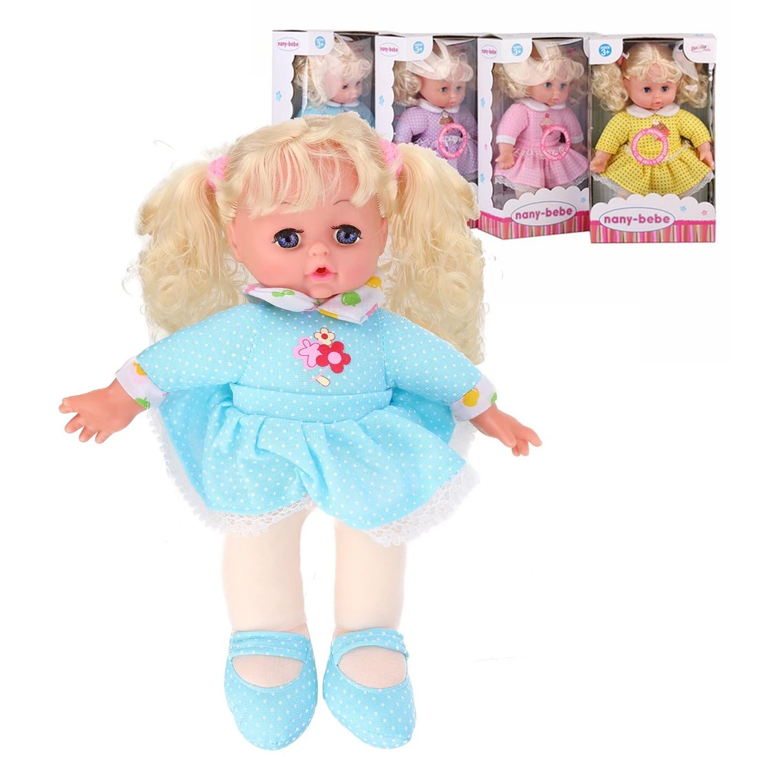 Кукла м/н 35 см, озвуч., в ассортименте, коробка