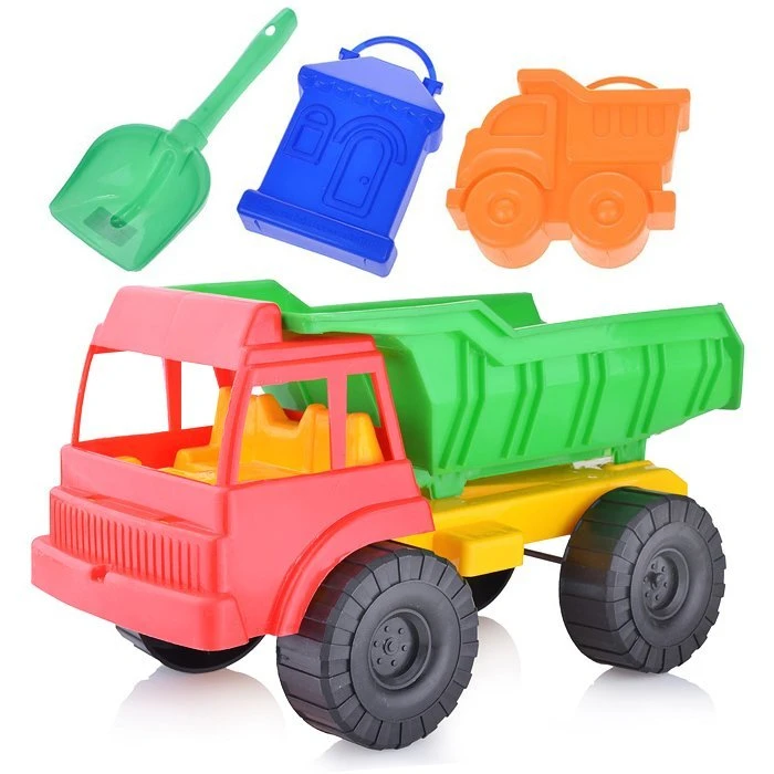 Арт.ПИ000093 Грузовик "Сибиряк"+ ф. машинка и домик+совочек 23 см. Арт.ПИ000093 Грузовик "Сибиряк"+ ф. машинка и домик+совочек 23 см.