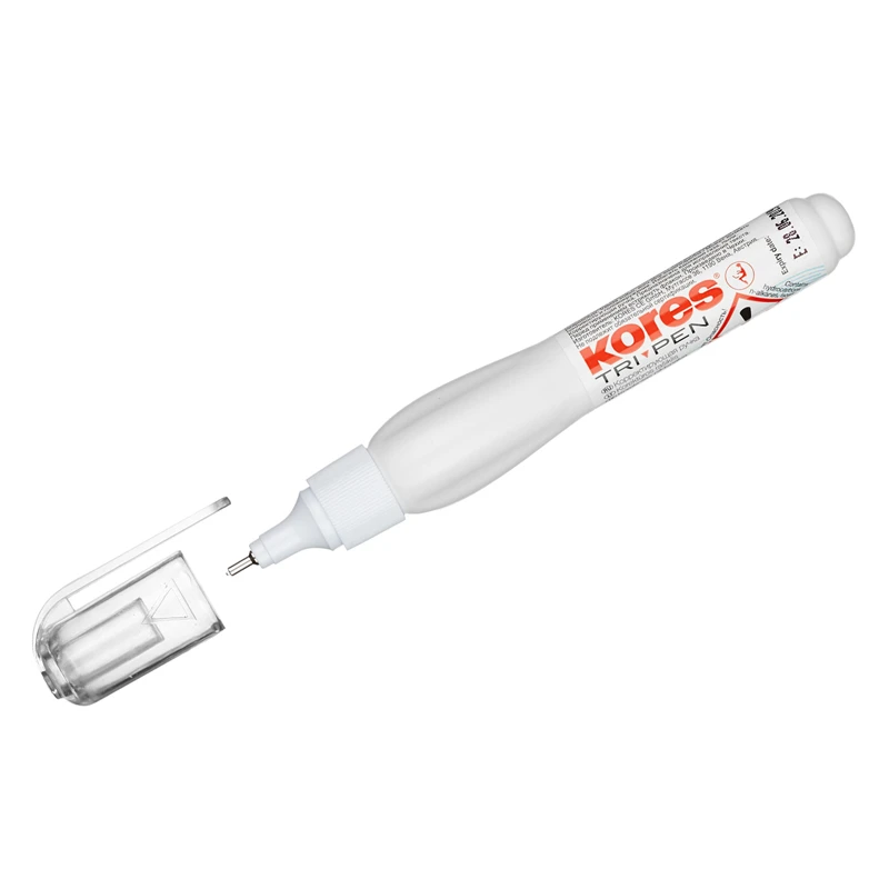 Корректирующий карандаш Kores "Tri Pen", 08мл, металлический